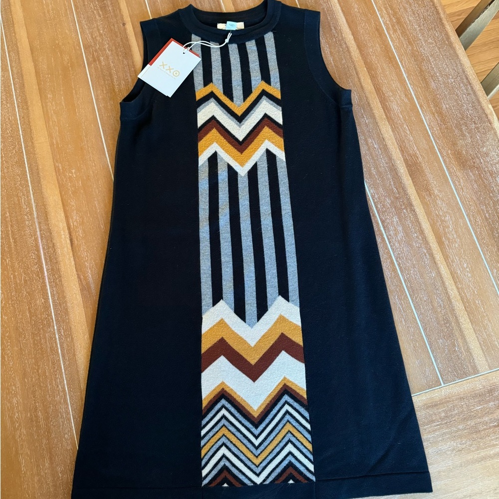 Brand New Missoni Sleeveless Sweater Dress Black XS